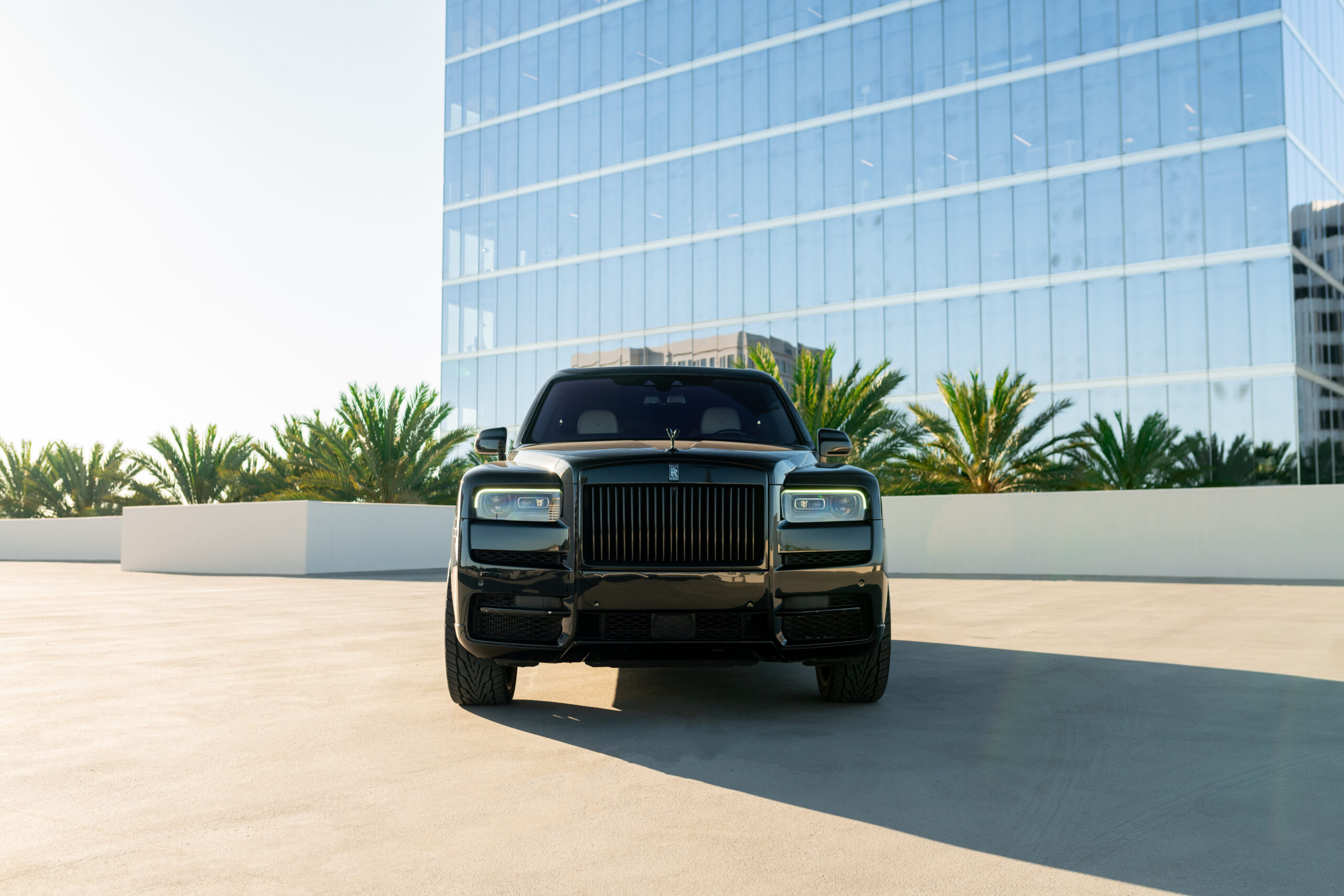Rent Rolls-Royce Cullinan White Interior