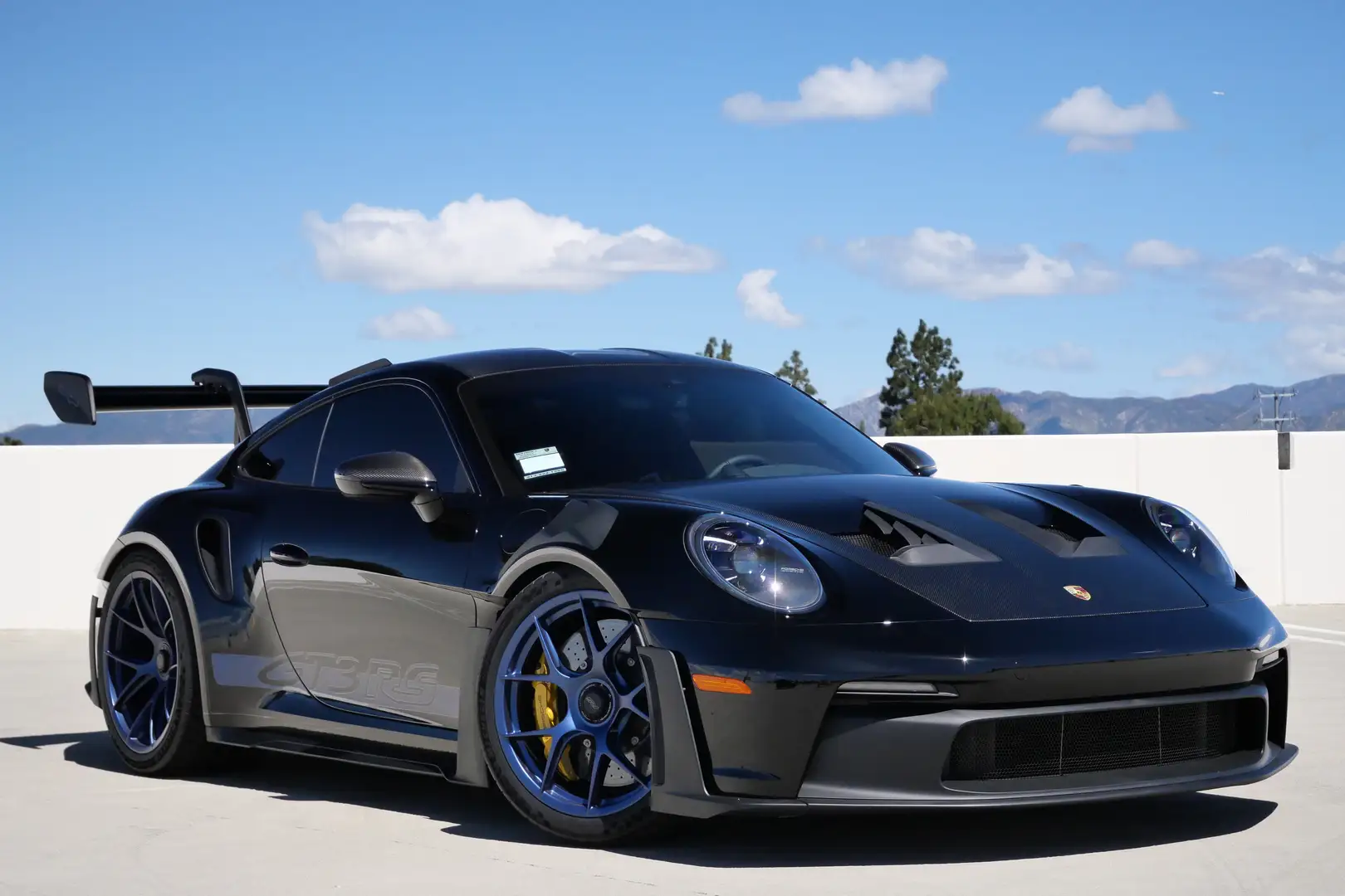 Rent Black Porsche GT3RS