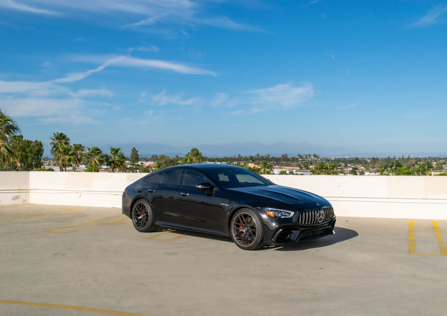 Rent Blue Mercedes-AMG GT R