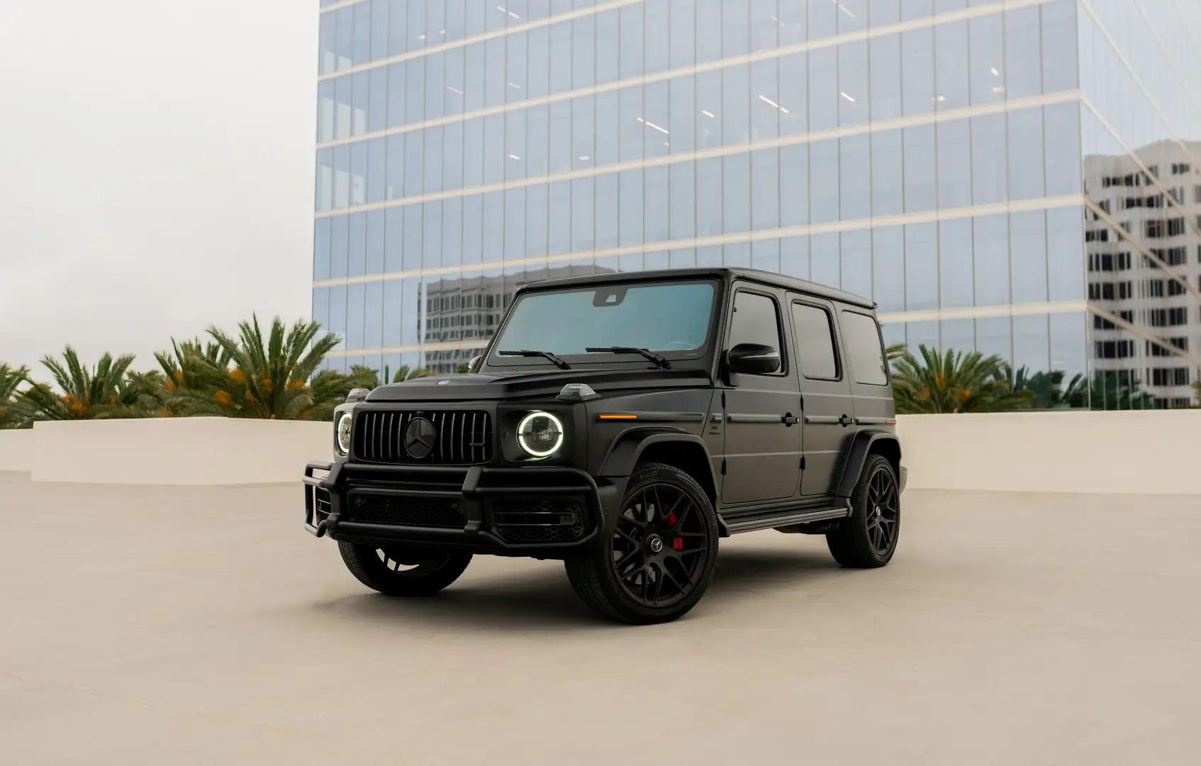 Rent Black Mercedes-Benz G-Wagon