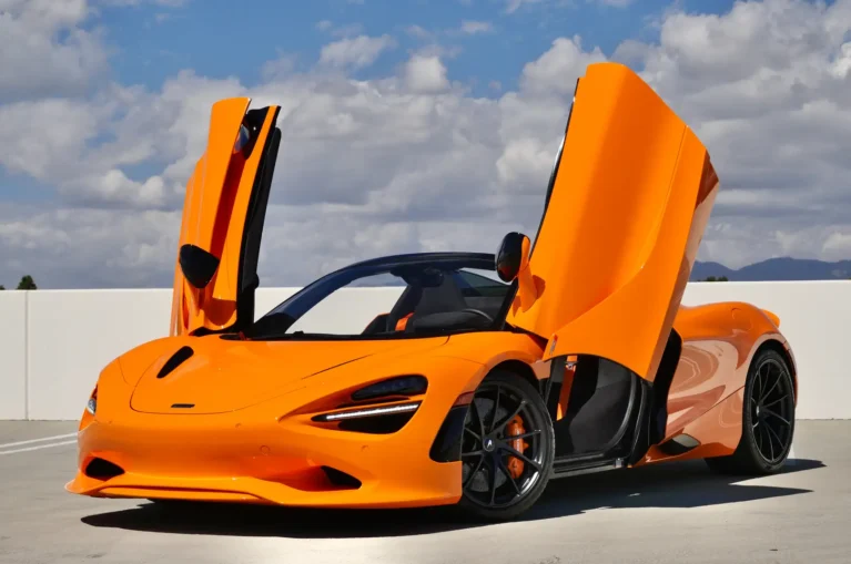 mclaren hire los angeles