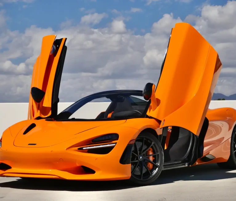 mclaren hire los angeles